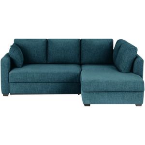 bobb Ecksofa  Lisa de Luxe ¦ türkis/petrol ¦ Maße (cm): B: 235 H: 90 T: 184.0 Polstermöbel > Sofas > Ecksofas - Höffner