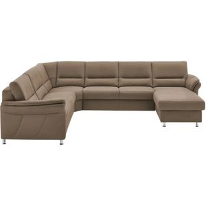 meinSofa Wohnlandschaft mit Boxspringpolsterung  Donald ¦ braun ¦ Maße (cm): B: 330 H: 89 T: 173.0 Polstermöbel > Sofas > Wohnlandschaften - Höffner