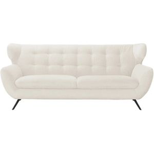 Jette Home Sofa aus Mikrofaser Mellow ¦ weiß ¦ Maße (cm): B: 225 H: 94 T: 95.0 Polstermöbel > Sofas > 3-Sitzer - Höffner