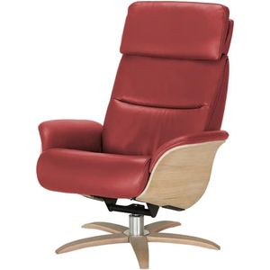 Nils Olsen Relaxsessel Leder mit Relaxfunktion Balance ¦ rot ¦ Maße (cm): B: 80 H: 112 T: 121.0 Polstermöbel > Sessel > Relaxsessel - Höffner