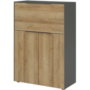 Sekretär  Ybbs ¦ holzfarben ¦ Maße (cm): B: 80,8 H: 115,6 T: 38.2 Kommoden & Sideboards > Sekretäre - Höffner