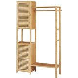 Garderobenständer  ¦ holzfarben ¦ Maße (cm): B: 99 H: 164 Garderoben & Kleiderstangen > Garderoben - Höffner