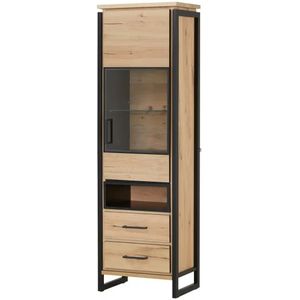 Gray & Jones Vitrine  Baltic Breeze One ¦ holzfarben ¦ Maße (cm): B: 60 H: 200 T: 41.0 Schränke > Vitrinen - Höffner