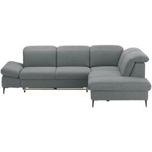 uno Ecksofa  Serra ¦ grau ¦ Maße (cm): B: 268 H: 81 T: 215.0 Polstermöbel > Sofas > Ecksofas - Höffner