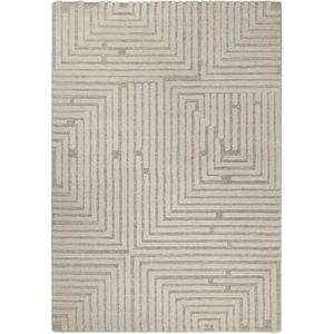 Kurzflorteppich  ¦ beige ¦ Synthetische Fasern ¦ Maße (cm): B: 140 H: 1,8 Teppiche > Wohnteppiche - Höffner
