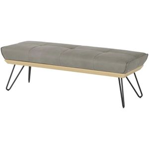 KOINOR Hockerbank  Leder Dining System 4 ¦ grau ¦ Maße (cm): B: 150 H: 49 T: 54.0 Bänke > Einzelbänke - Höffner