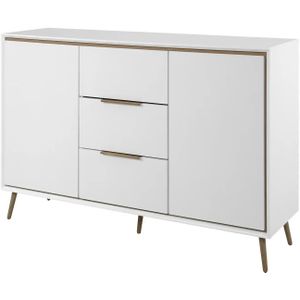 Sideboard  Arluno ¦ weiß ¦ Maße (cm): B: 135 H: 90 T: 38.0 Kommoden & Sideboards > Sideboards - Höffner