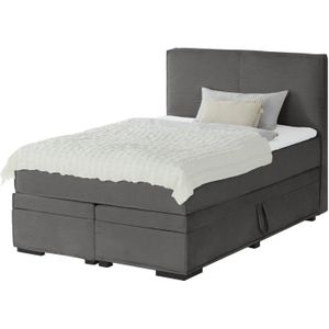 Boxi Boxspringbett mit Bettkasten Boxi Urban ¦ grau ¦ Maße (cm): B: 140 H: 125 Betten > Einzelbetten - Höffner