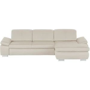 Lounge Collection Ecksofa aus Mikrofaser Kathrin ¦ creme ¦ Maße (cm): B: 309 H: 85 T: 195.0 Polstermöbel > Sofas > Ecksofas - Höffner