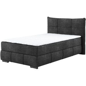 Boxbett mit Stauraum  Margam ¦ schwarz ¦ Maße (cm): B: 145 H: 109 Betten > Polsterbetten - Höffner