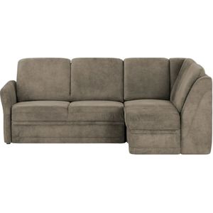 Polstermöbel Oelsa Ecksofa  Luna ¦ braun ¦ Maße (cm): B: 224 H: 91 T: 160.0 Polstermöbel > Sofas > Ecksofas - Höffner