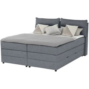 Boxspringbett mit Bettkasten Neto ¦ blau ¦ Maße (cm): B: 193 H: 109 Betten > Komfortbetten - Höffner
