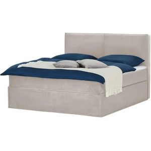 Boxi Boxspringbett mit trendigem Keder Boxi ¦ beige ¦ Maße (cm): B: 160 H: 125 Betten > Boxspringbetten > Boxspringbetten 160x200 - Höffner