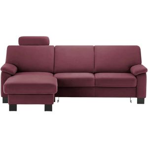 meinSofa Ecksofa  Veit ¦ rosa/pink ¦ Maße (cm): B: 232 H: 90 T: 168.0 Polstermöbel > Sofas > Ecksofas - Höffner