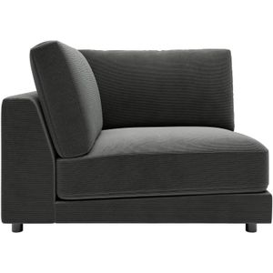 Jette Home Element Ecke in Feincord Sila ¦ grau ¦ Maße (cm): B: 120 H: 85 T: 127.0 Polstermöbel > Sofas > Modulsofas - Höffner
