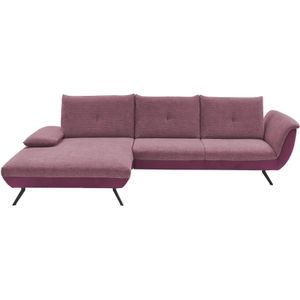 Ecksofa  Celine  ¦ lila/violett ¦ Maße (cm): B: 316 H: 90 T: 190.0 Polstermöbel > Sofas > Ecksofas - Höffner