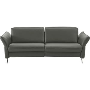 Hukla Einzelsofa  Anna ¦ grau ¦ Maße (cm): B: 222 H: 106 T: 108.0 Polstermöbel > Sofas > 3-Sitzer - Höffner
