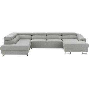 switch Ecksofa  Lavos ¦ grau ¦ Maße (cm): B: 346 H: 85 T: 221.0 Polstermöbel > Sofas > Wohnlandschaften - Höffner