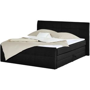 Boxspringbett mit Bettkasten Earl ¦ schwarz ¦ Maße (cm): B: 200 H: 110 Betten > Boxspringbetten > Boxspringbetten 180x200 - Höffner