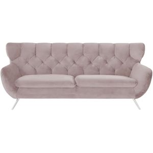 Jette Home Sofa  Caldara ¦ rosa/pink ¦ Maße (cm): B: 225 H: 94 T: 95.0 Polstermöbel > Sofas > 3-Sitzer - Höffner