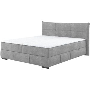 Boxbett mit Stauraum  Margam ¦ grau ¦ Maße (cm): B: 205 H: 109 Betten > Polsterbetten - Höffner