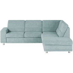 meinSofa Ecksofa  Marc ¦ blau ¦ Maße (cm): B: 243 H: 85 T: 234.0 Polstermöbel > Sofas > Ecksofas - Höffner
