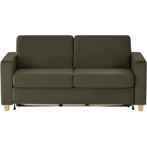 nehl Schlafsofa  Boston Deluxe ¦ grün ¦ Maße (cm): B: 199 H: 91 T: 103.0 Polstermöbel > Sofas > Einzelsofas - Höffner
