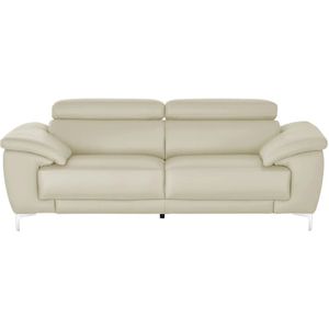 Max Schelling Einzelsofa aus Echtleder Vita ¦ beige ¦ Maße (cm): B: 196 H: 93 T: 102.0 Polstermöbel > Sofas > 2-Sitzer - Höffner