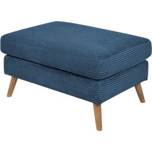 SOHO Polsterhocker  Smilla ¦ blau ¦ Maße (cm): B: 90 H: 43 T: 60.0 Polstermöbel > Hocker - Höffner