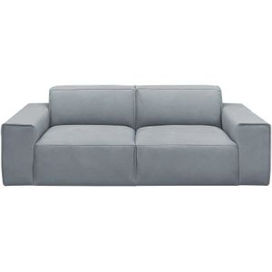 Gray & Jones Einzelsofa im Trendstoff Baltic Breeze ¦ blau ¦ Maße (cm): B: 216 H: 71 T: 101.0 Polstermöbel > Sofas > 2-Sitzer - Höffner