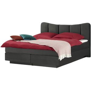 Boxspringbett  Dalur ¦ grau ¦ Maße (cm): B: 160 H: 110 Betten > Boxspringbetten > Boxspringbetten 160x200 - Höffner