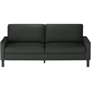 Max Schelling Einzelsofa aus Echtleder Maximum ¦ schwarz ¦ Maße (cm): B: 204 H: 86 T: 97.0 Polstermöbel > Sofas > 3-Sitzer - Höffner