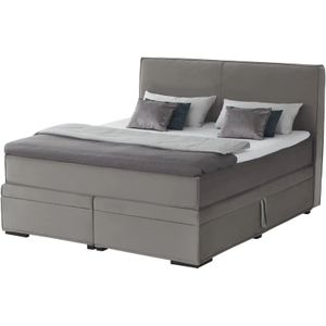 Boxi Boxspringbett mit Bettkasten Boxi Urban ¦ grau ¦ Maße (cm): B: 160 H: 125 Betten > Boxspringbetten > Boxspringbetten 160x200 - Höffner