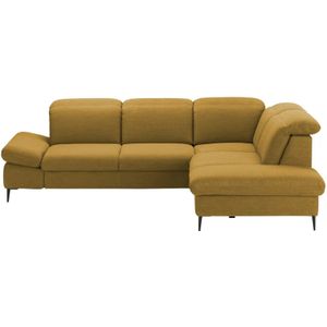uno Ecksofa  Serra ¦ gelb ¦ Maße (cm): B: 268 H: 81 T: 215.0 Polstermöbel > Sofas > Ecksofas - Höffner