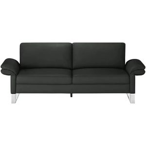 Max Schelling Einzelsofa aus Echtleder Maximum ¦ schwarz ¦ Maße (cm): B: 214 H: 86 T: 97.0 Polstermöbel > Sofas > 2-Sitzer - Höffner