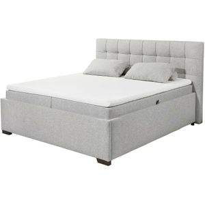 Boxbett mit Bettkasten Artos ¦ grau ¦ Maße (cm): B: 203 H: 123 Betten > Polsterbetten - Höffner