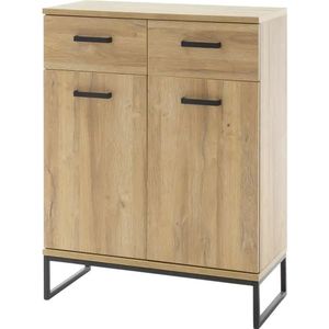 Sideboard  Medebach ¦ holzfarben ¦ Maße (cm): B: 81 H: 104 T: 38.0 Kommoden & Sideboards > Sideboards - Höffner