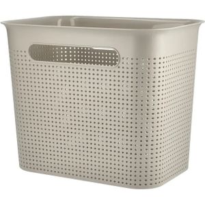 Rotho Aufbewahrungsbox  BRISEN ¦ beige ¦ Polypropylen ¦ Maße (cm): B: 26 H: 21 T: 18.0 Aufbewahrung > Aufbewahrungsboxen - Höffner