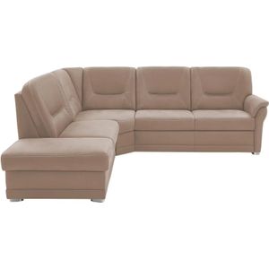 meinSofa Ecksofa aus Mikrofaser Edda ¦ beige ¦ Maße (cm): B: 253 H: 96 T: 238.0 Polstermöbel > Sofas > Ecksofas - Höffner