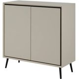Kommode  Arluno ¦ beige ¦ Maße (cm): B: 90 H: 90 T: 38.0 Kommoden & Sideboards > Kommoden - Höffner