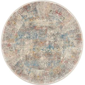 meinTeppich Kurzflorteppich  Palermo ¦ mehrfarbig ¦ Synthetische Fasern ¦ Maße (cm): B: 240 H: 0,8  Ø: 240 Teppiche > Vintage Teppiche - Höffner