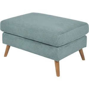 SOHO Polsterhocker  Smilla ¦ blau ¦ Maße (cm): B: 90 H: 43 T: 60.0 Polstermöbel > Hocker - Höffner