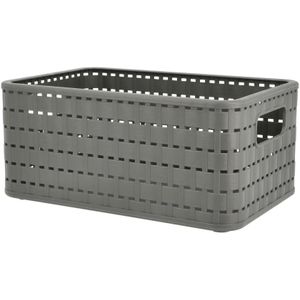 Rotho Aufbewahrungsbox  COUNTRY ¦ grau ¦ Kunststoff ¦ Maße (cm): B: 18,5 H: 12,6 Aufbewahrung > Aufbewahrungsboxen - Höffner