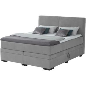 Boxi Boxspringbett mit Bettkasten Boxi Classic ¦ grau ¦ Maße (cm): B: 160 H: 125 Betten > Boxspringbetten > Boxspringbetten 160x200 - Höffner