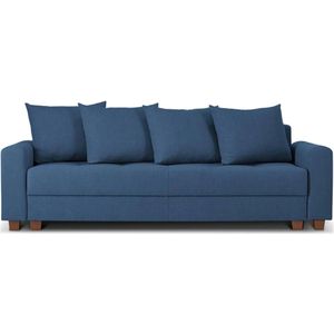 KONSIMO Einzelsofa  Revo ¦ blau ¦ Maße (cm): B: 233 H: 80 Polstermöbel > Sofas > 3-Sitzer - Höffner
