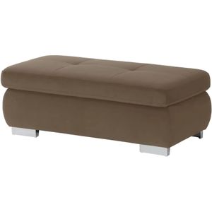 Lounge Collection Polsterhocker  Affair ¦ braun ¦ Maße (cm): B: 129 H: 47 T: 64.0 Polstermöbel > Hocker - Höffner