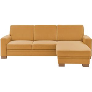 meinSofa Ecksofa  Uli-S ¦ gelb ¦ Maße (cm): B: 270 H: 90 T: 258.0 Polstermöbel > Sofas > Ecksofas - Höffner