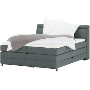 switch Boxspringbett  Kay ¦ grau ¦ Maße (cm): B: 143 H: 108 Betten > Einzelbetten - Höffner