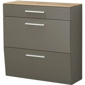 Wohnwert Hängeschuhschrank  Helen  ¦ grau ¦ Maße (cm): B: 93 H: 94 T: 36.0 Garderoben & Kleiderstangen > Garderoben Schuhschränke - Höffner
