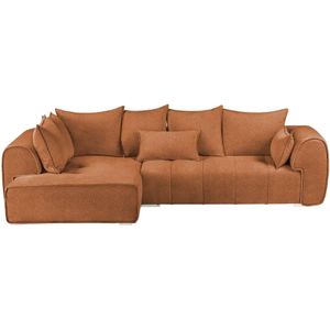 uno Ecksofa beidseitig montierbar London ¦ kupfer ¦ Maße (cm): B: 320 H: 72 T: 197.0 Polstermöbel > Sofas > Ecksofas - Höffner